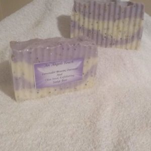 Lavender Breeze,Oatmeal,Chia Seed/Exfoliating Soap Bar