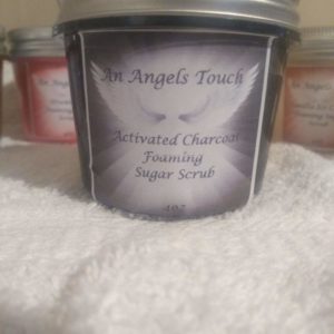 Activated Charcoal Foaming Sugar Scrub